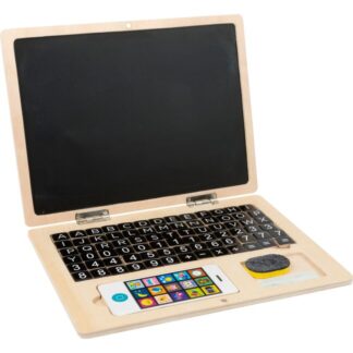 Dřevěný magnetický notebook