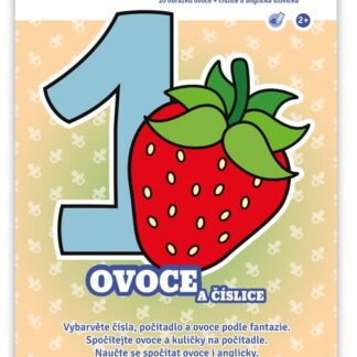 Vymalovánky Ovoce a číslice